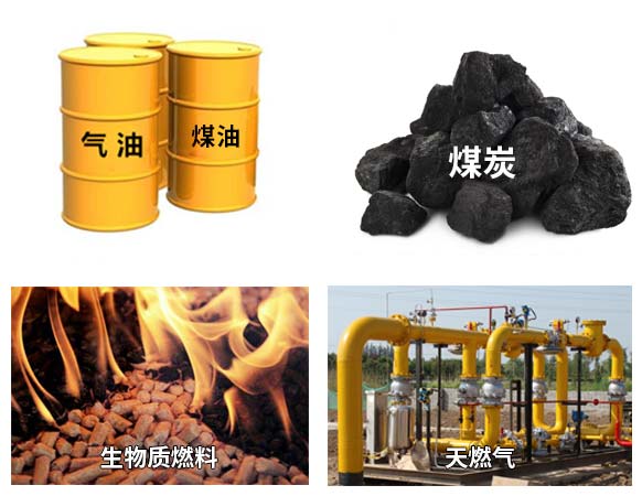 常見的熱源可以分為固體燃料、液體燃料、氣體燃料等